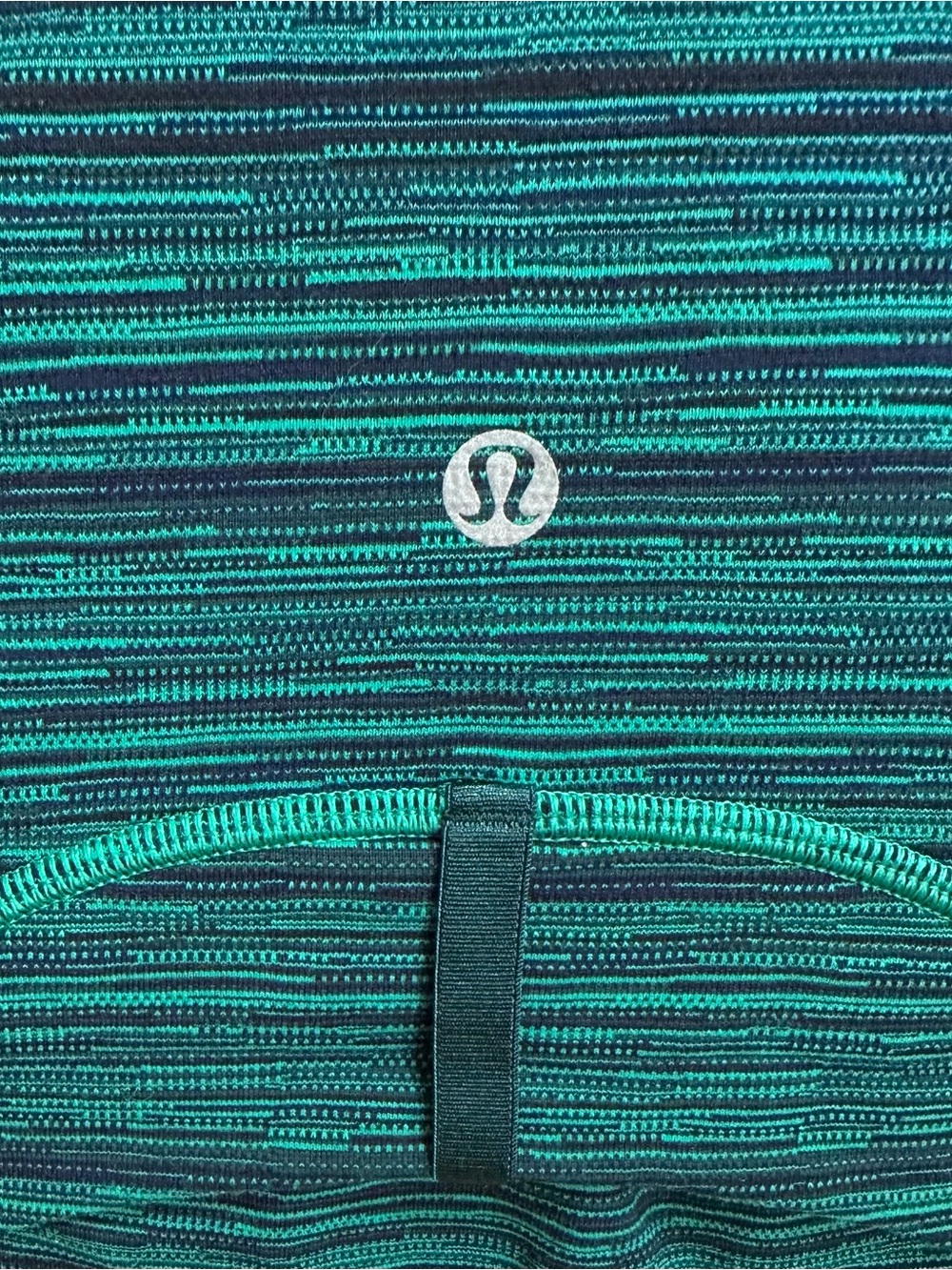 Lululemon Define Jacket Size 6 Cyber Jungle Green Hero Blue Flattering Fit $128 - Picture 5 of 6